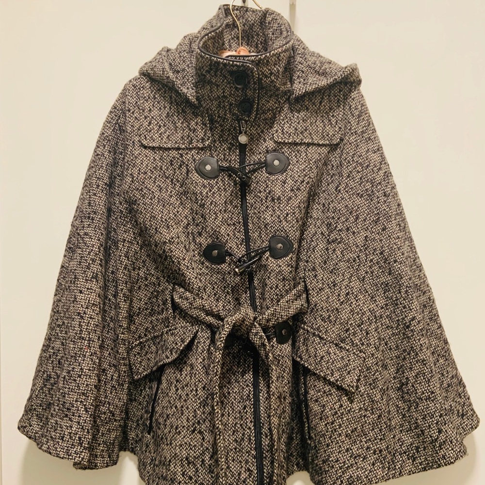 Calvin Klein Cape Coat, Worn Twice